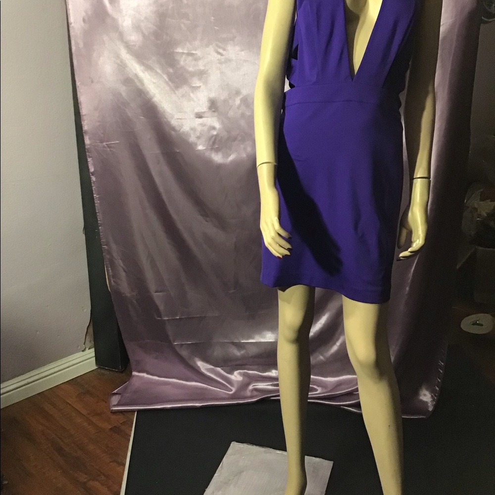 Purple dress